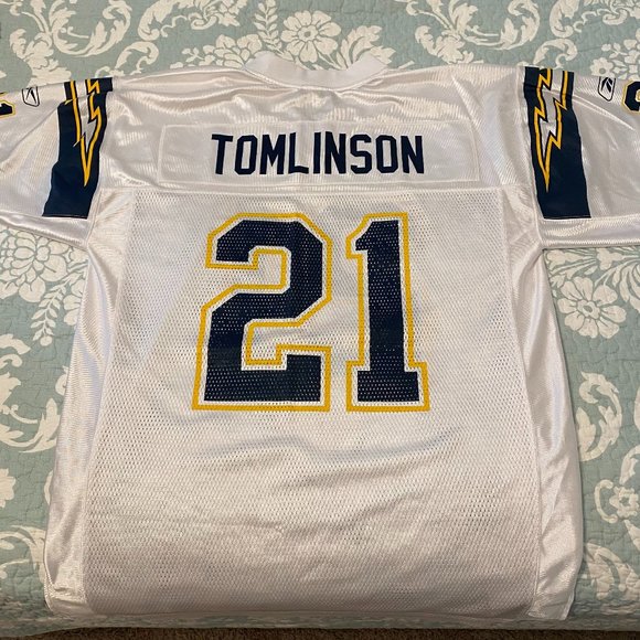 Reebok Other - LaDainian Tomlinson #21 San Diego Chargers White Jersey